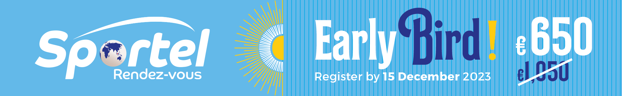 Book your Early Bird pass now